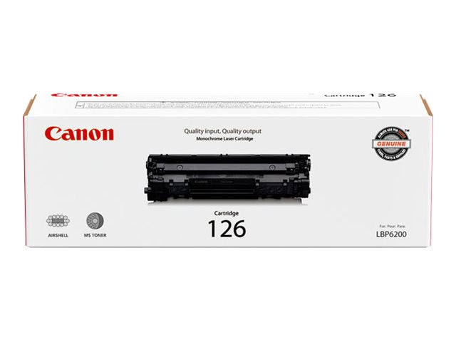 Tóner Canon 126 Negro - vista 1