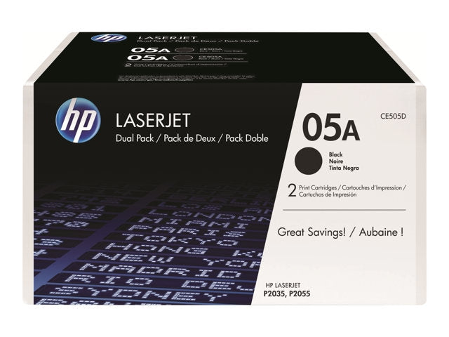 Tóner HP 05A (CE505D) Negro - vista 4