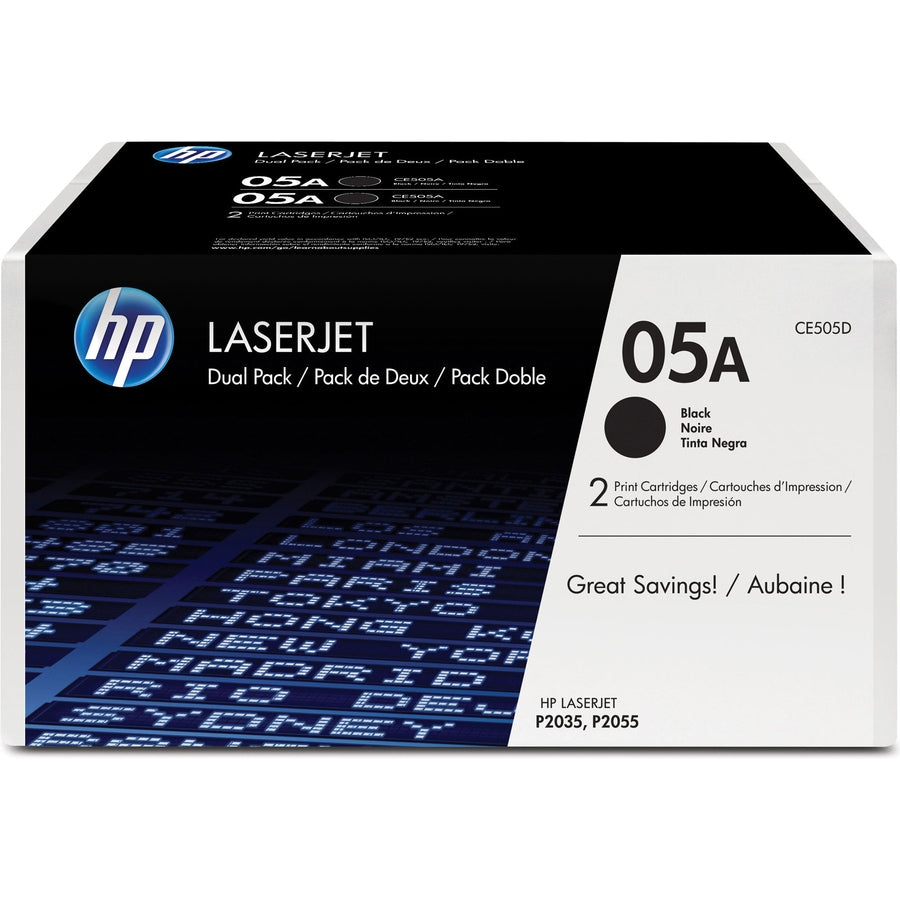 Tóner HP 05A (CE505D) Negro - vista 6