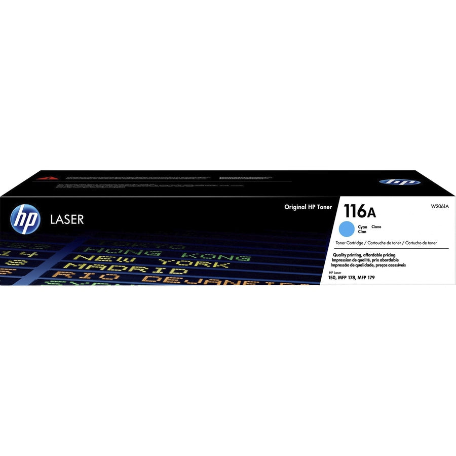 Tóner HP 116A (W2061A) Cian - vista 6