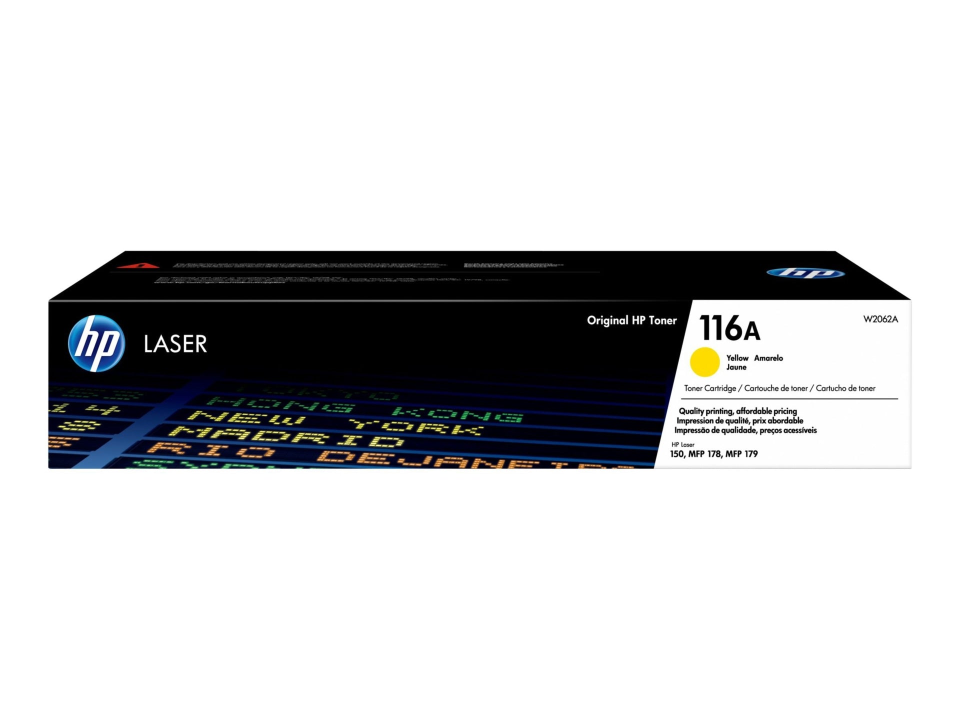 Tóner HP 116A (W2062A) Amarillo - vista 1