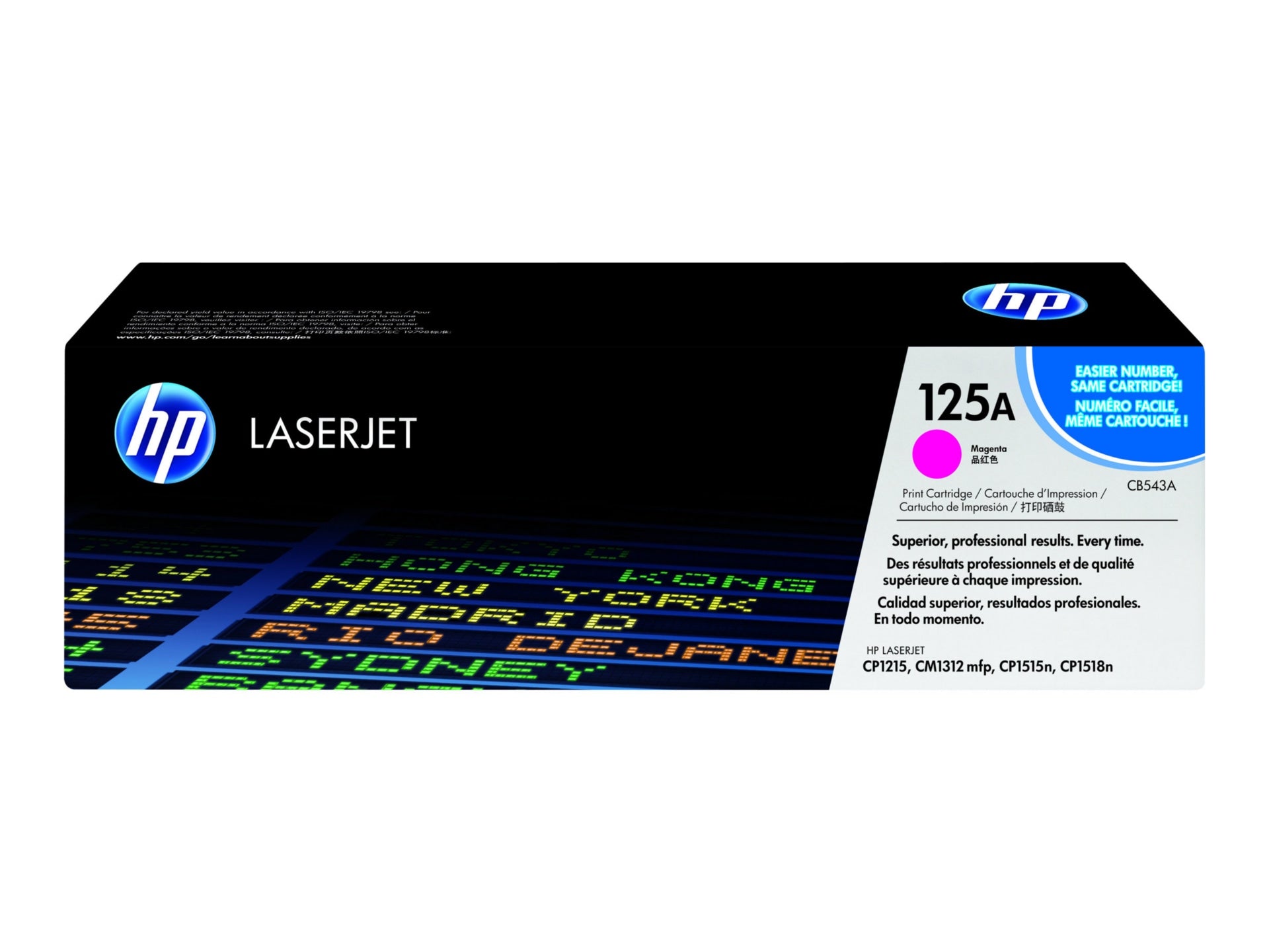 Tóner HP 125A (CB543A) Magenta - vista 1