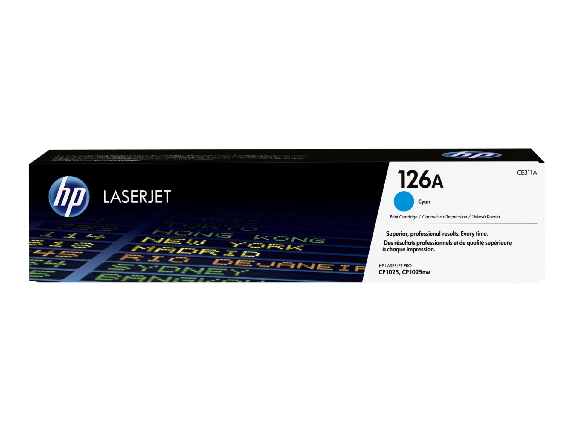 Tóner HP 126A (CE311A) Cian - vista 1