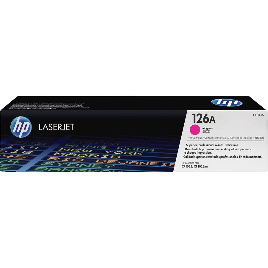 Tóner HP 126A (CE313A) Magenta - vista 7