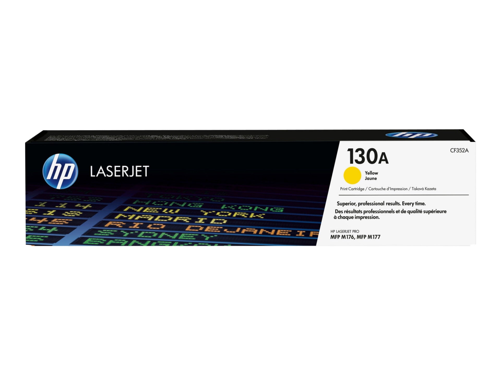 Tóner HP 130A Amarillo - vista 1