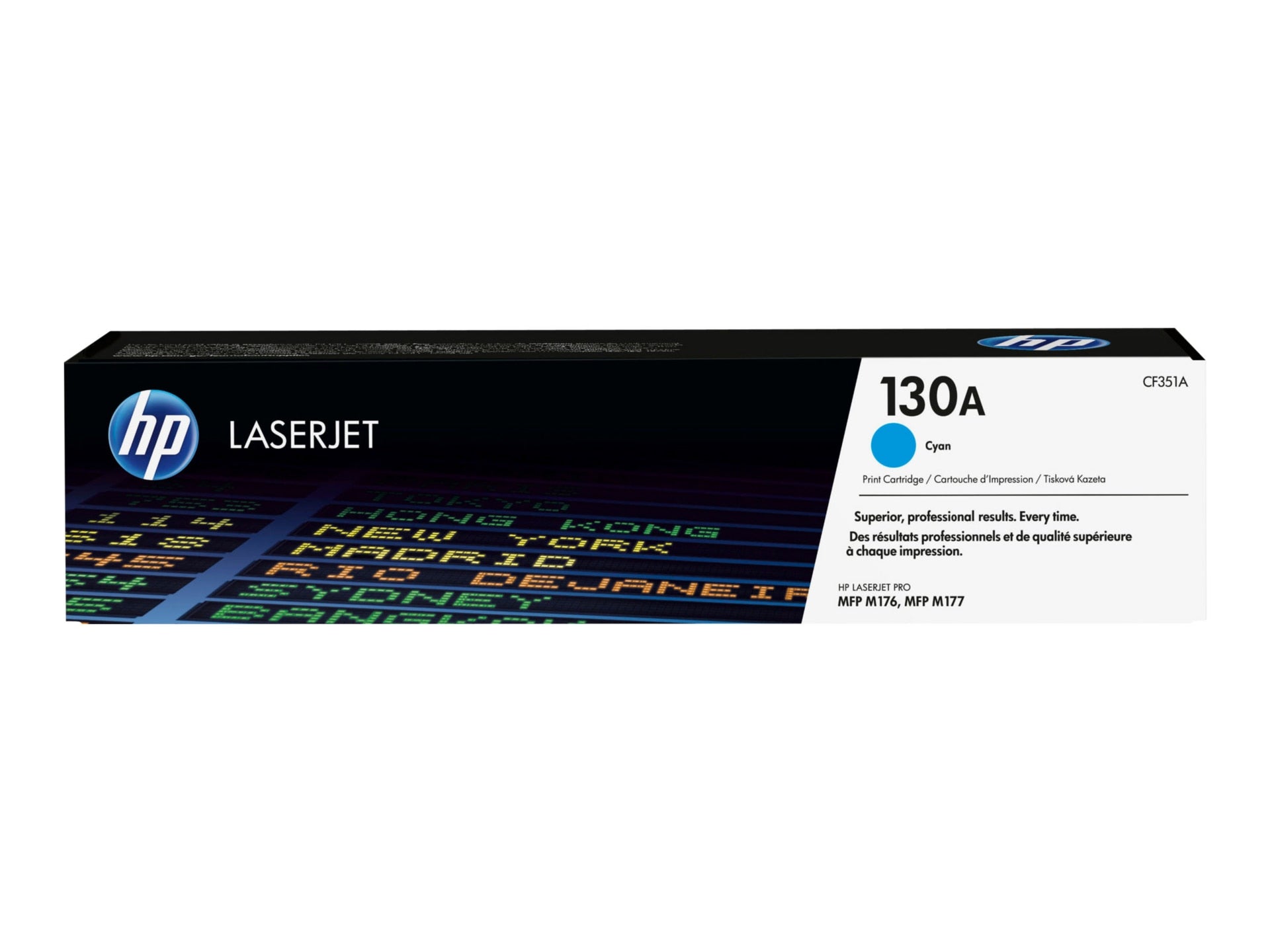 Tóner HP 130A Cian - vista 1