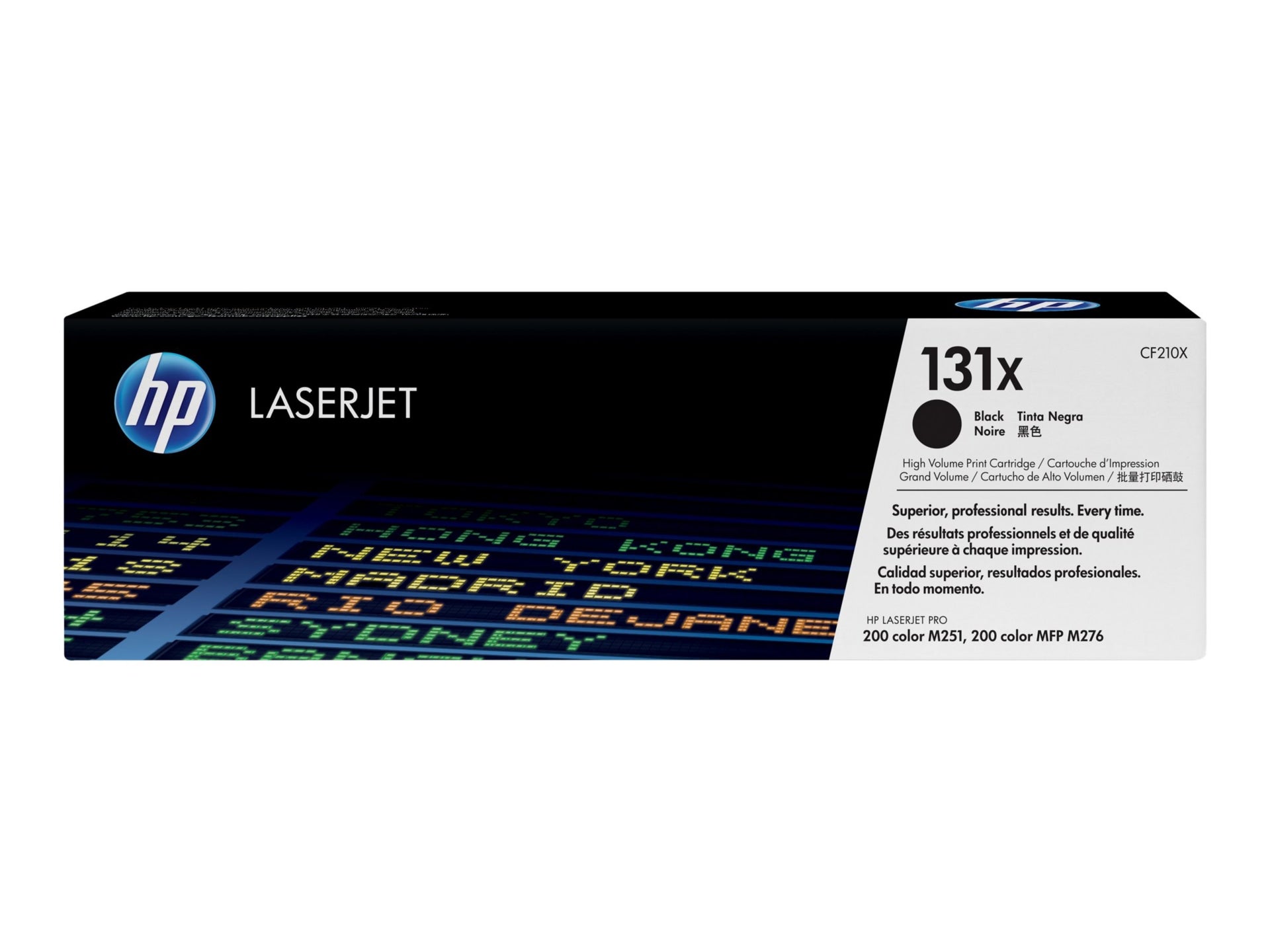 Tóner HP 131X (CF210X) Negro - vista 1