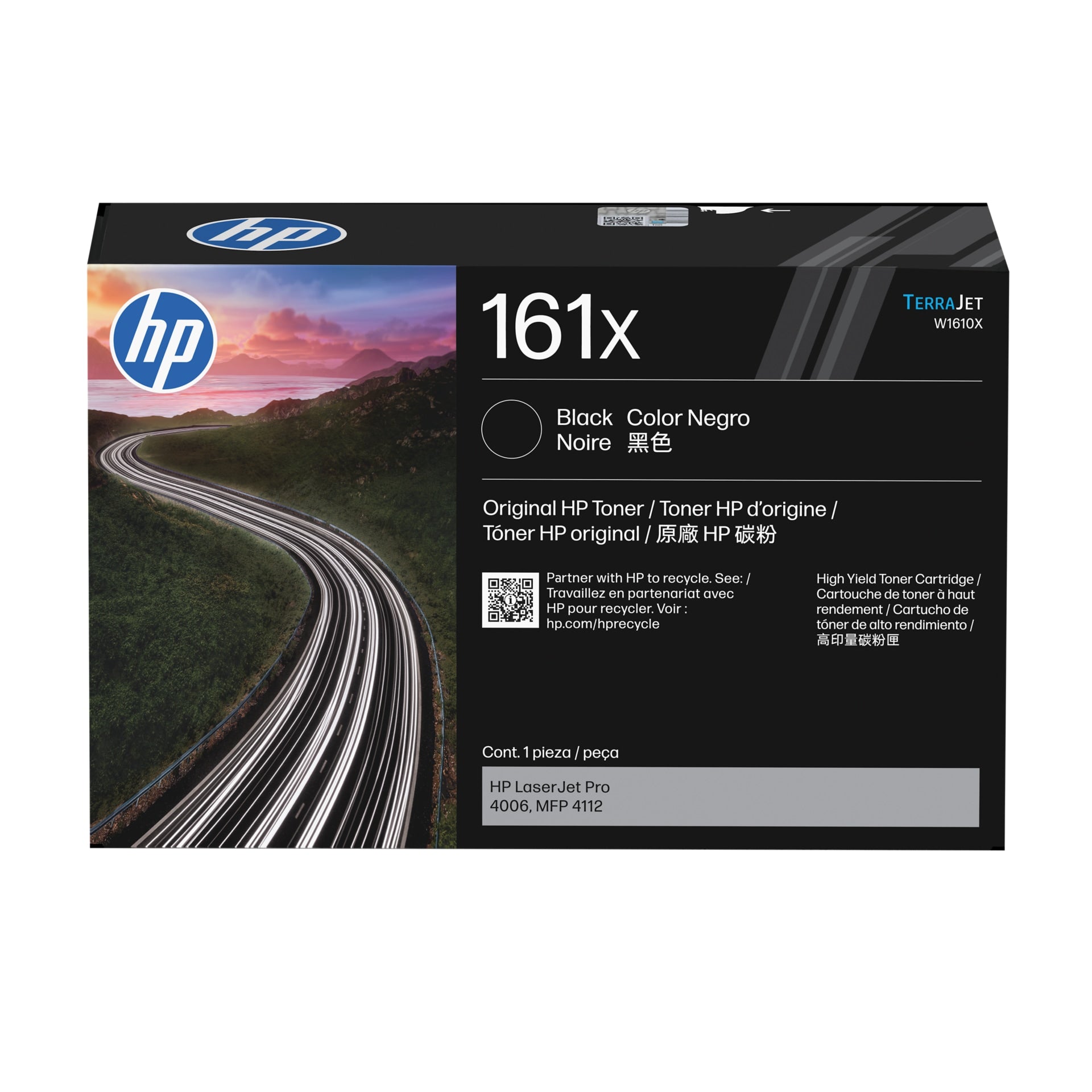 Tóner HP 161X Negro Alto Rendimiento - vista 1