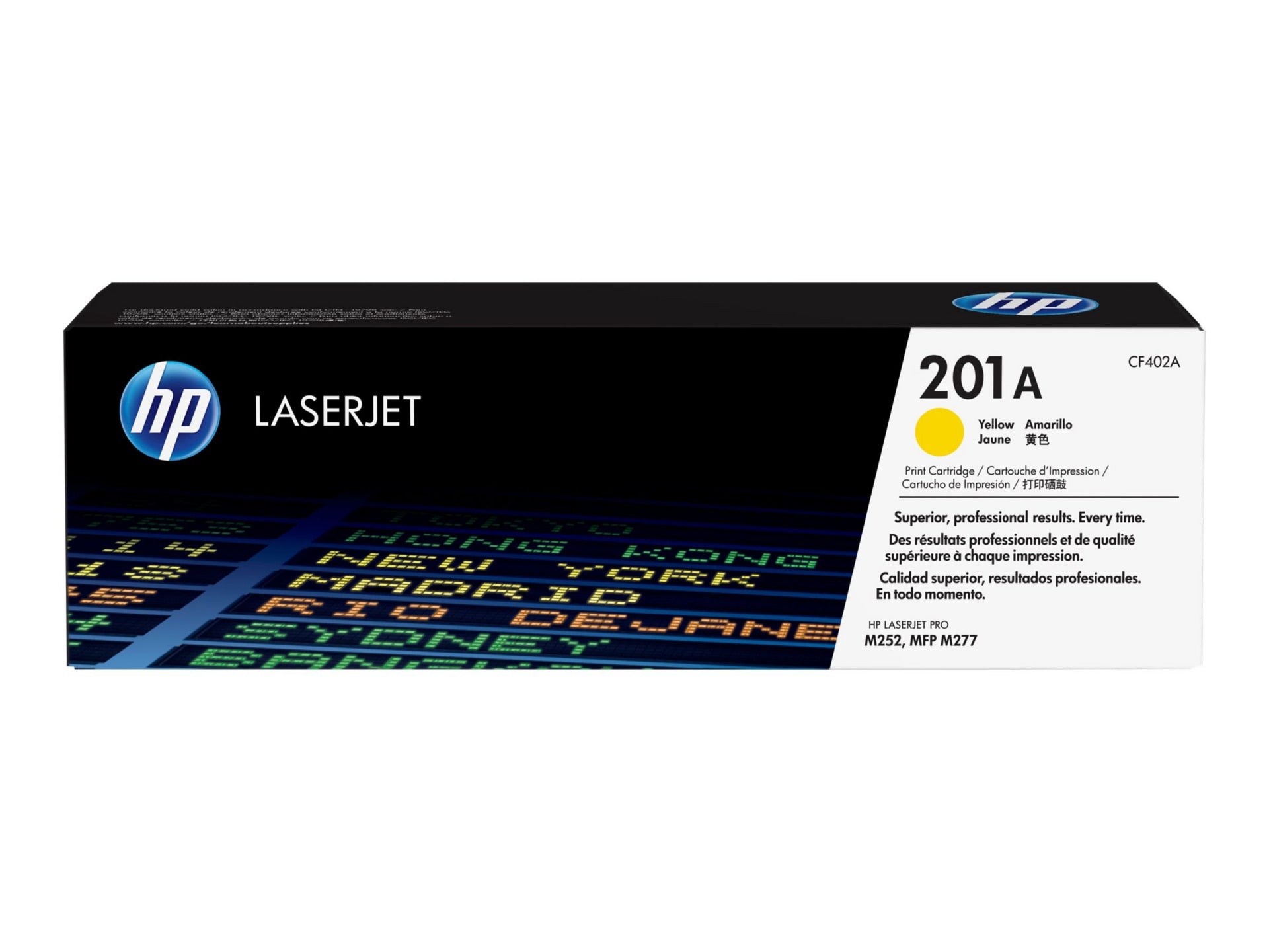 Tóner HP 201A Amarillo - vista 1