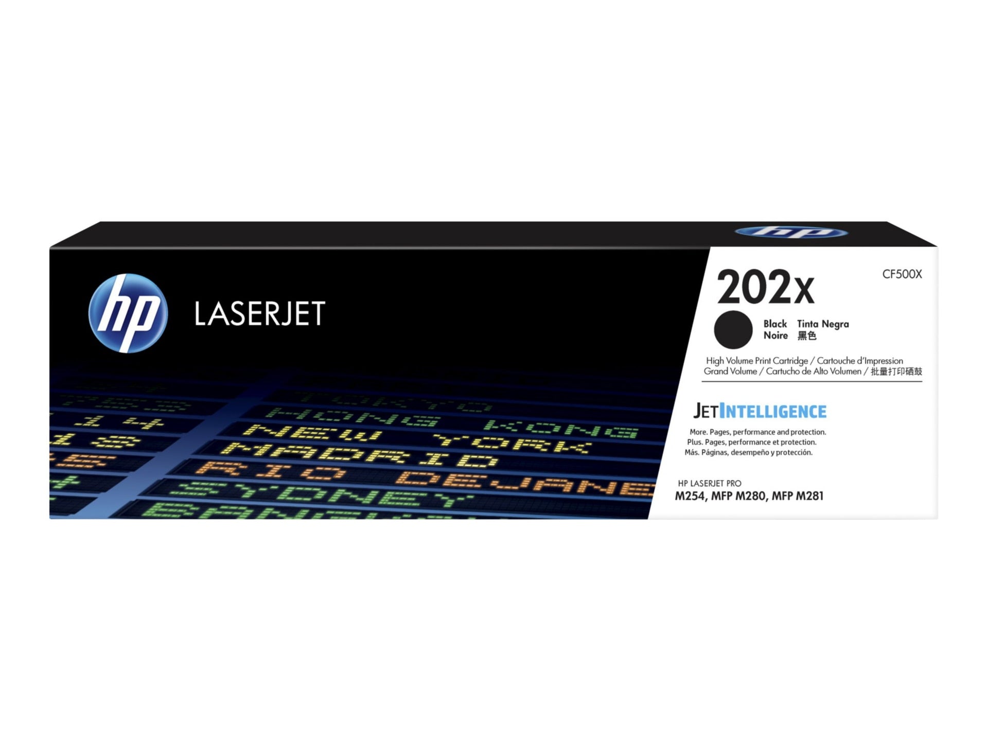 Tóner HP 202X (CF500X) Negro Alto Rendimiento - vista 1