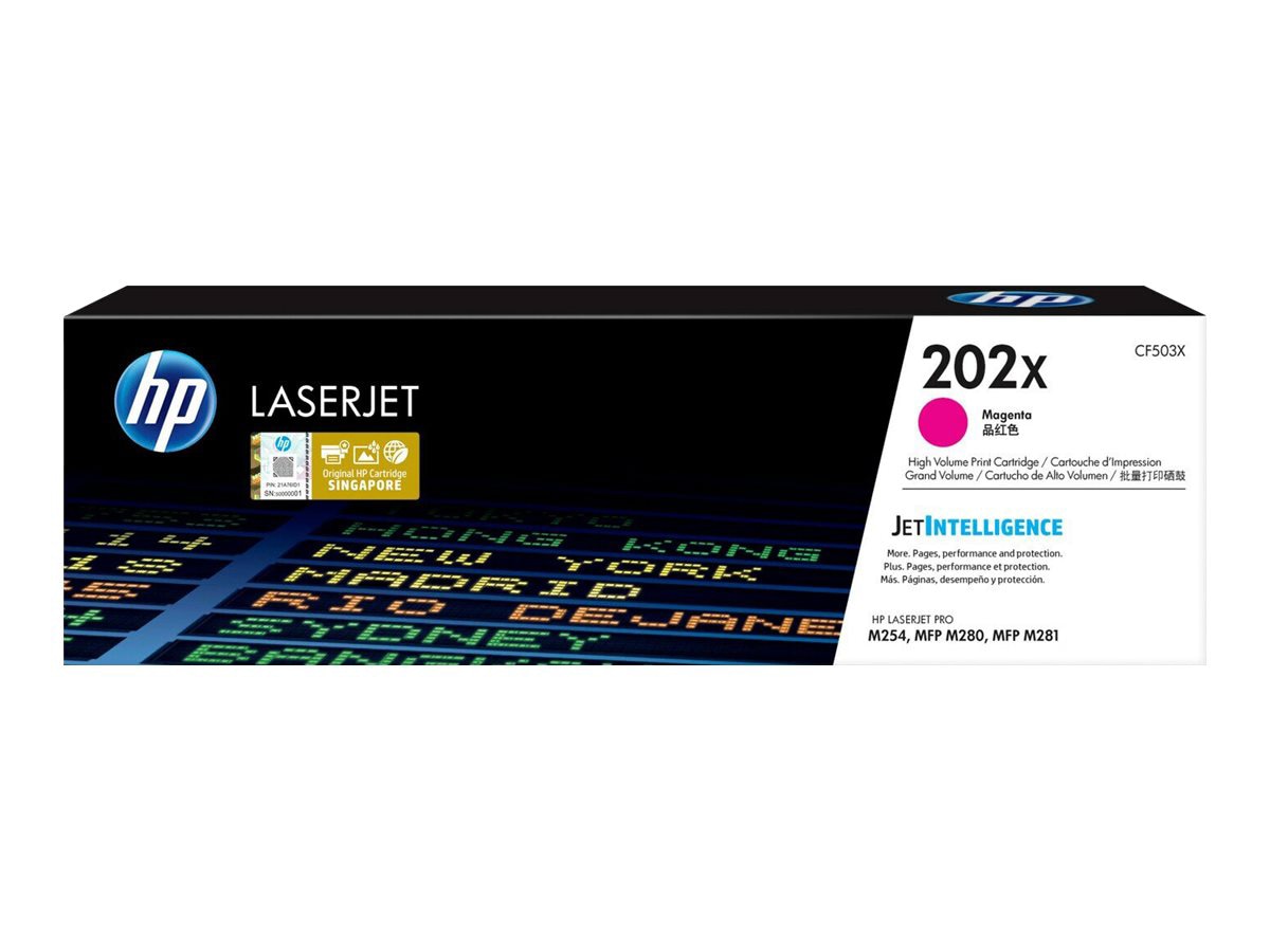 Tóner HP 202X (CF503X) Magenta Alto Rendimiento - vista 2
