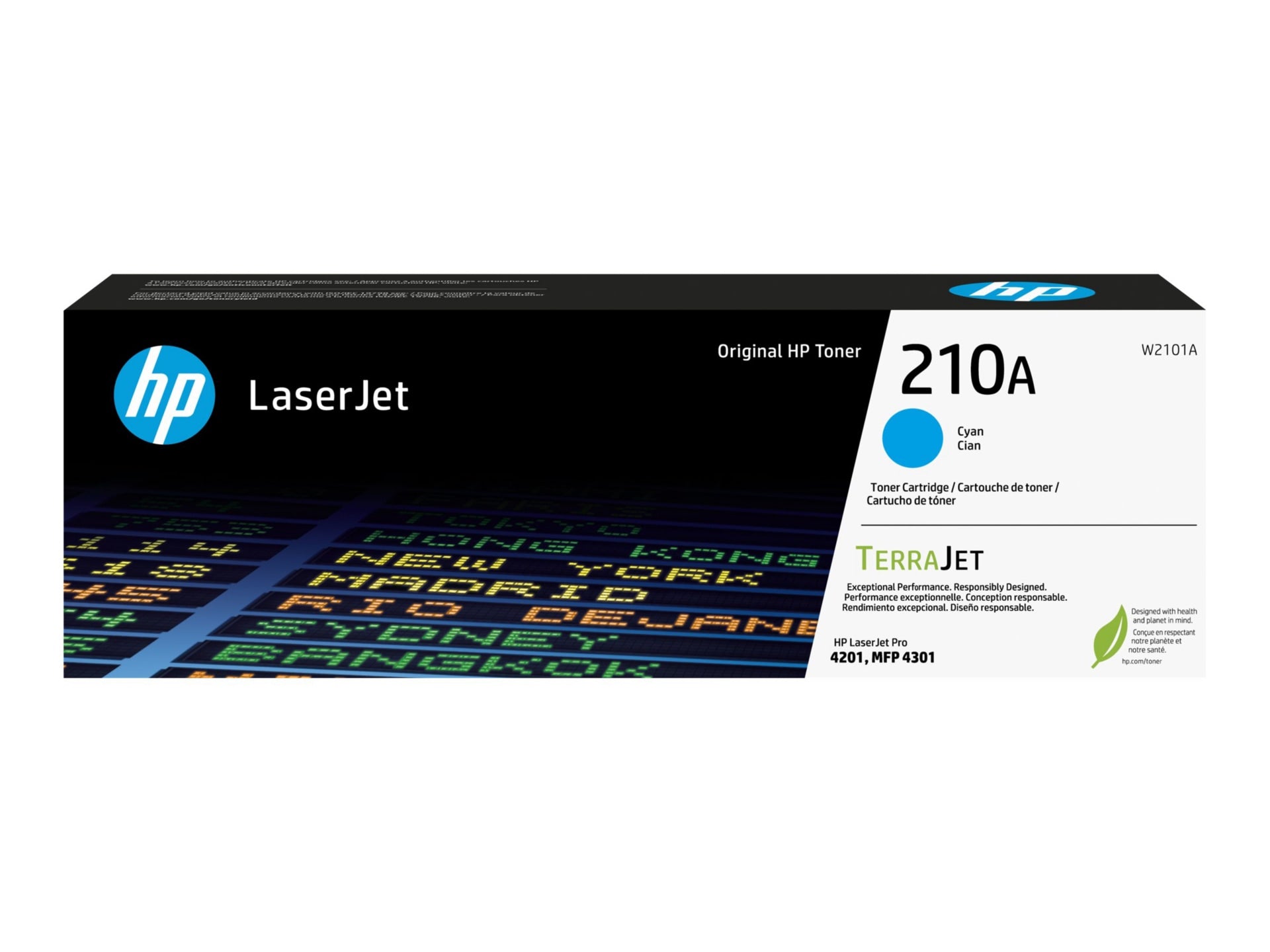 Tóner HP 210A Cian - vista 2