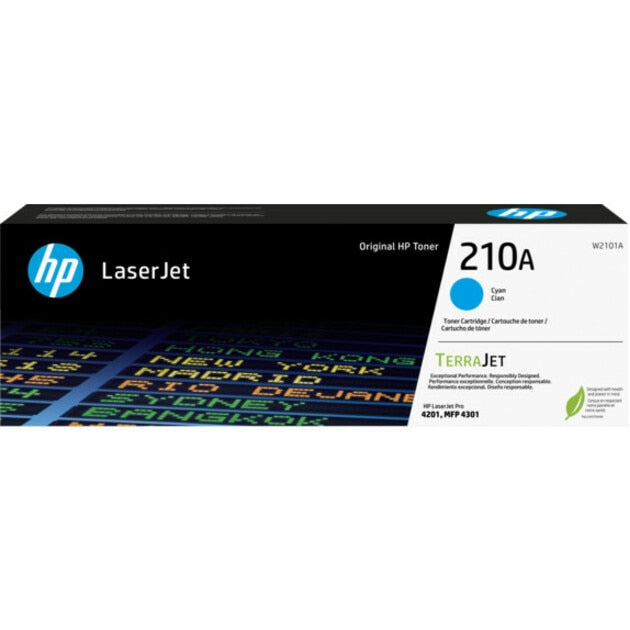 Tóner HP 210A Cian - vista 3