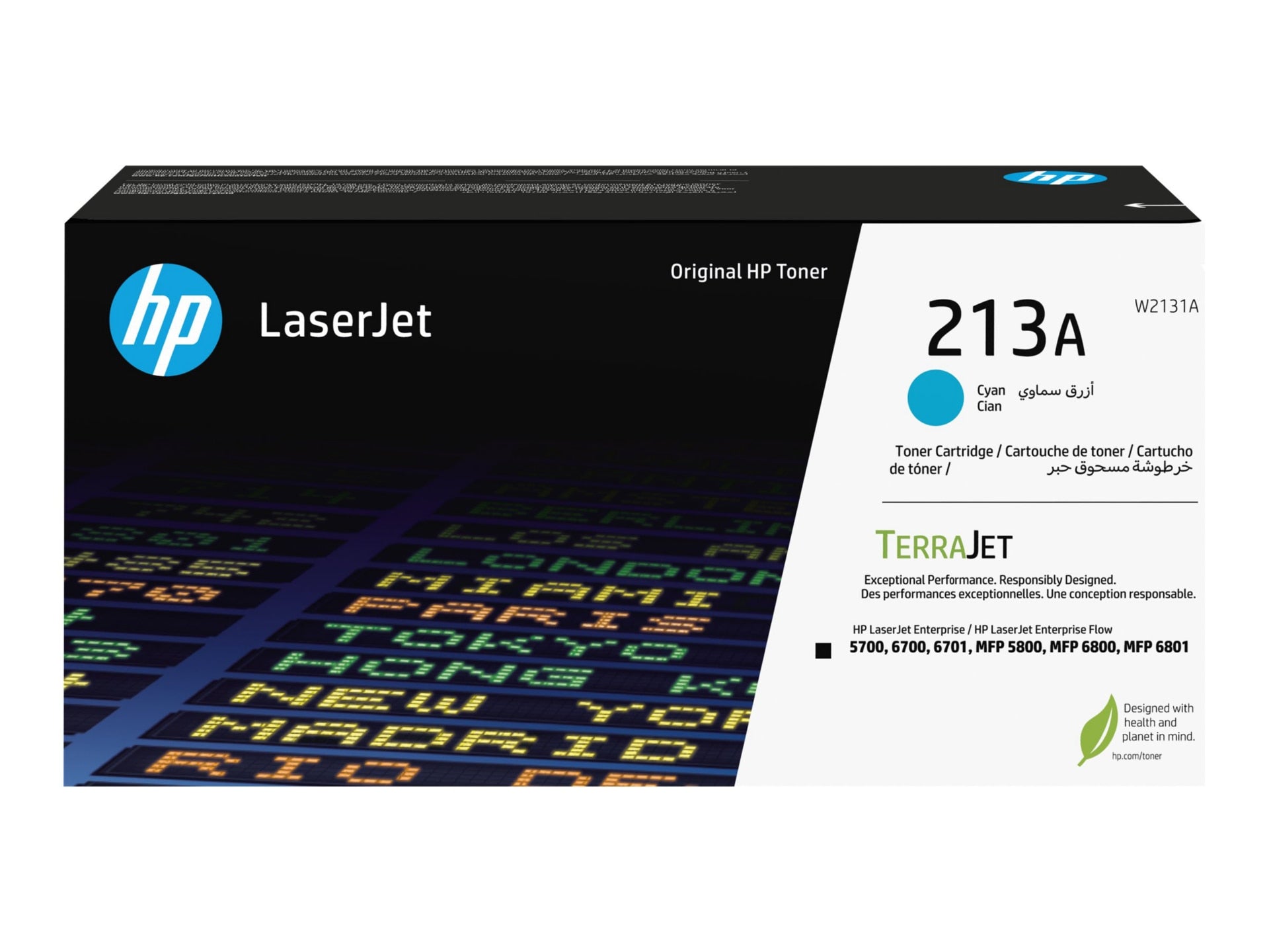 Tóner HP 213A Cian - vista 1