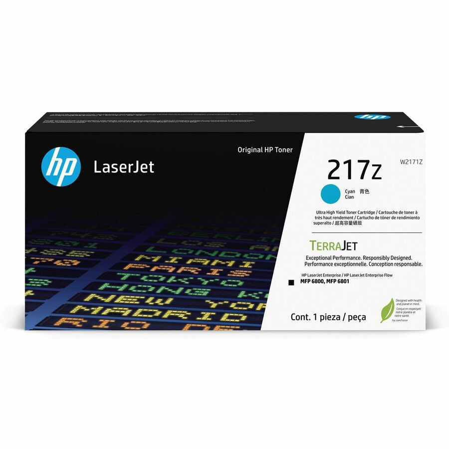 Tóner HP 217Z Cian - vista 2
