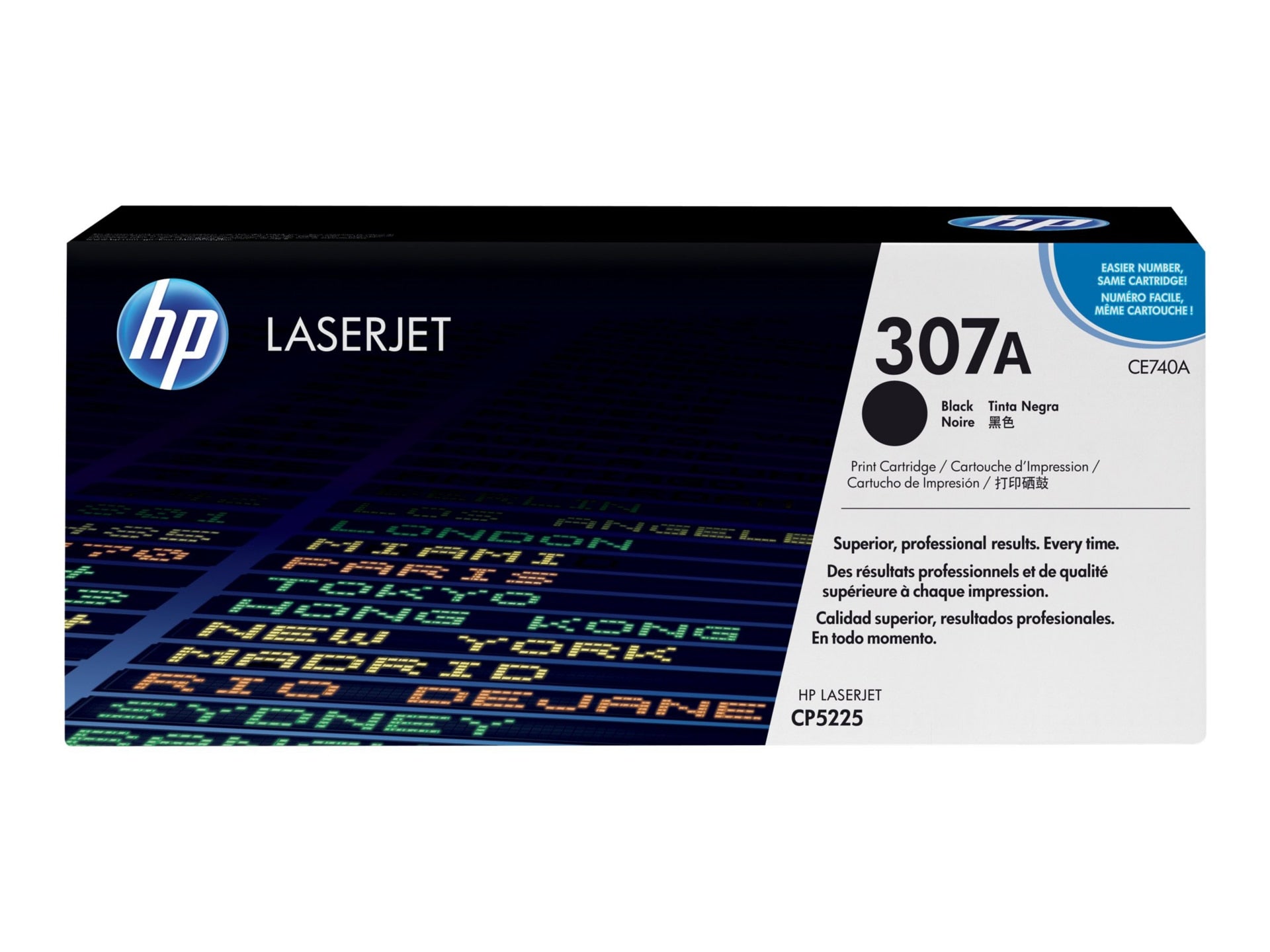 Tóner HP 307A (CE740A) Negro - vista 1