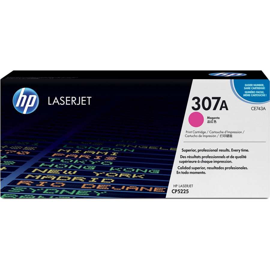 Tóner HP 307A (CE743A) Magenta - vista 6