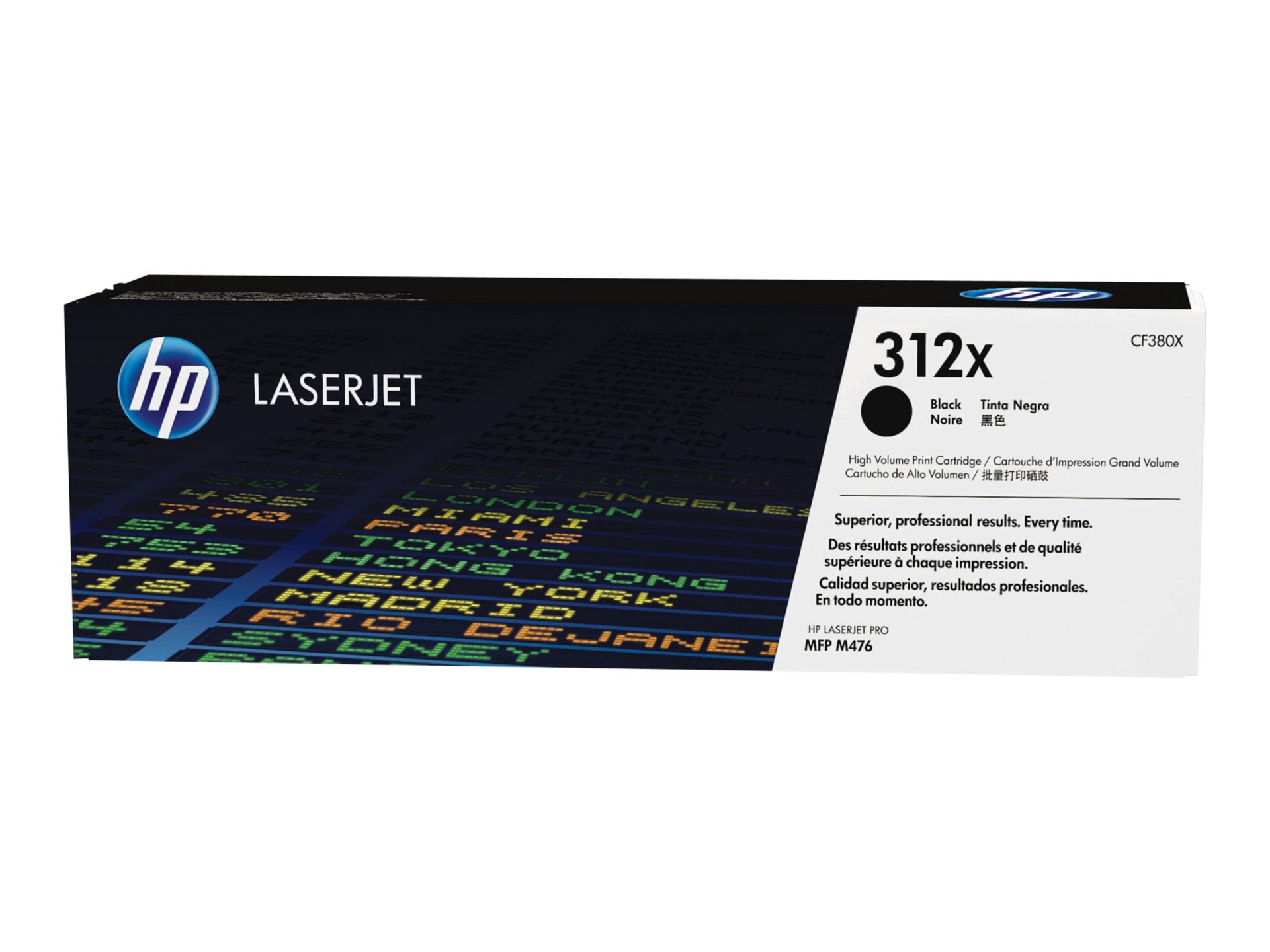 Tóner HP 312X (CF380X) Negro - vista 1