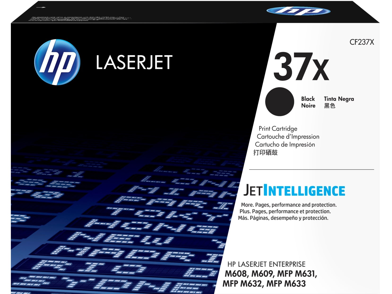 Tóner HP 37X (CF237X) Negro Alto Rendimiento - vista 1