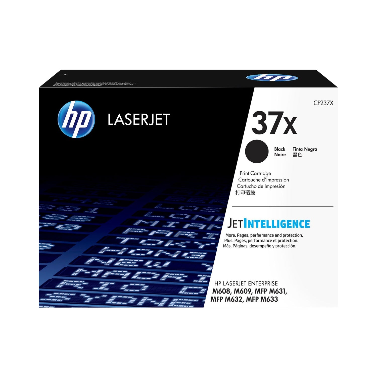 Tóner HP 37X (CF237X) Negro Alto Rendimiento - vista 3