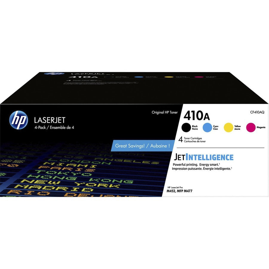 Tóner HP 410A (CF410AQ) Black,Cyan,Magenta,Yellow - vista 1