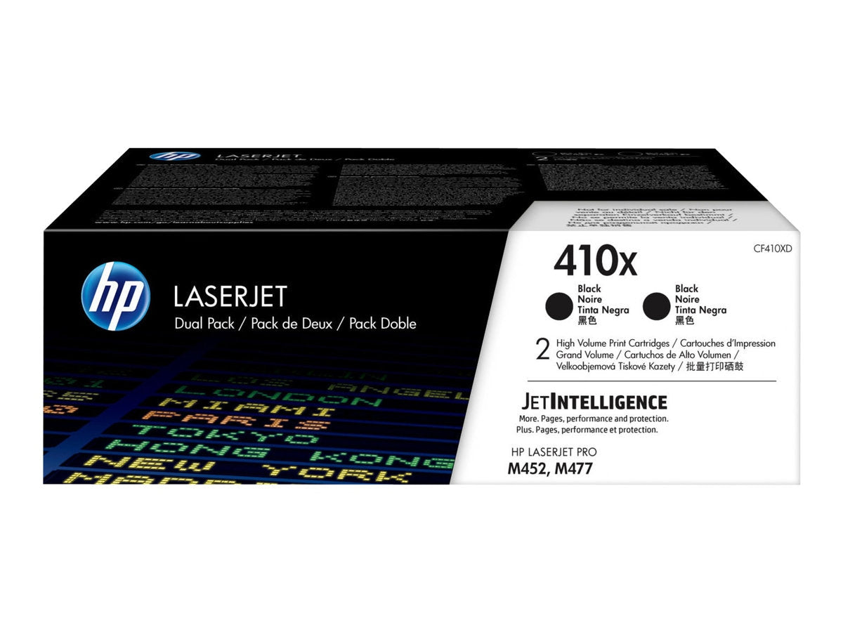 Tóner HP 410X (CF410XD) Negro Alto Rendimiento - vista 1