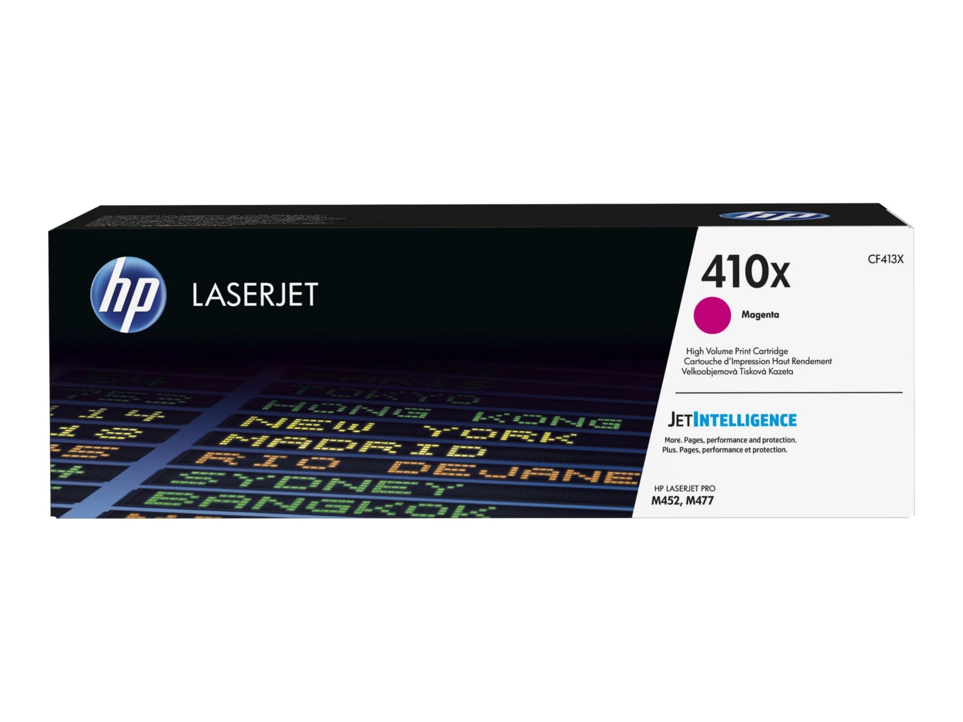Tóner HP 410X (CF413X) Magenta Alto Rendimiento - vista 1