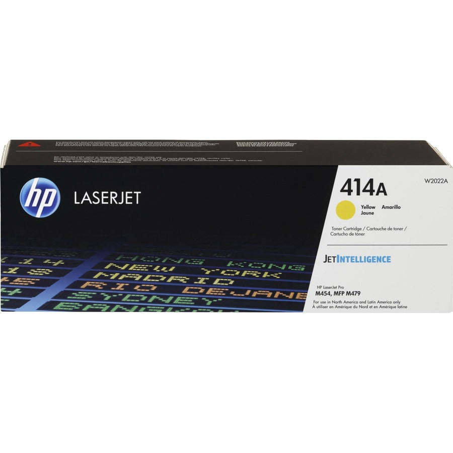 Tóner HP 414A (W2022A) Amarillo - vista 1