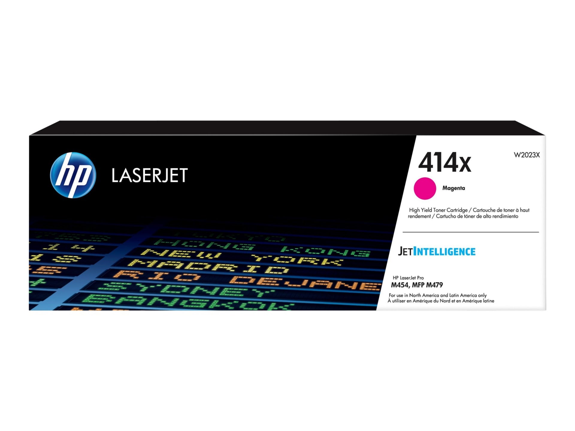Tóner HP 414X (W2023X) Magenta Alto Rendimiento - vista 1