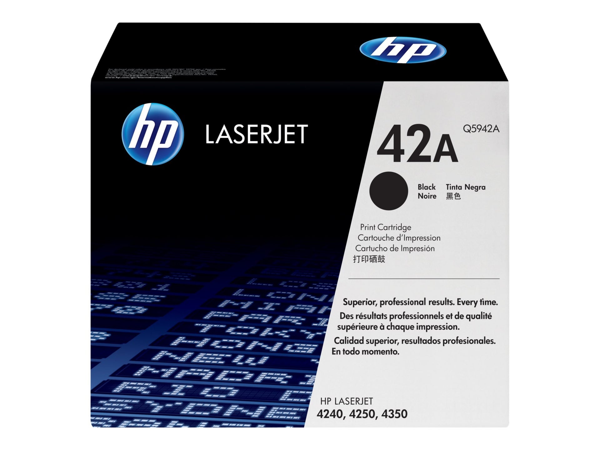 Tóner HP 42A (Q5942A) Negro - vista 1