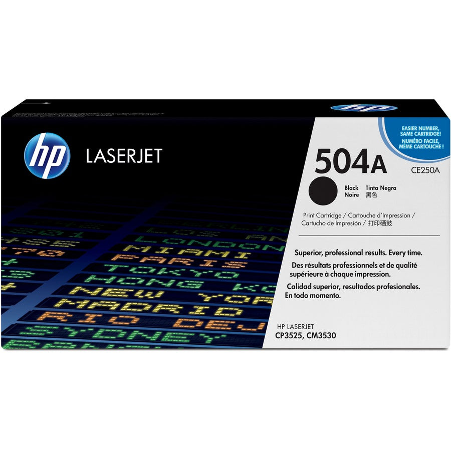 Tóner HP 504A (CE250A) Negro - vista 6