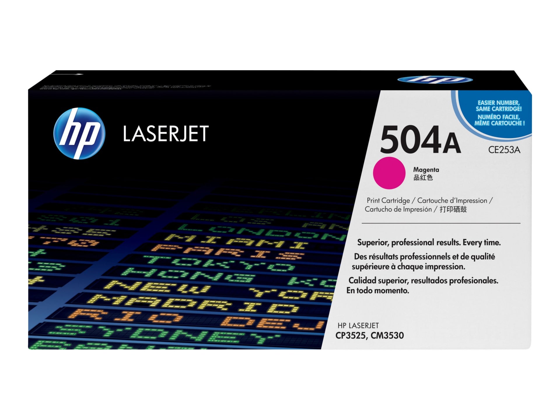 Tóner HP 504A (CE253A) Magenta - vista 1