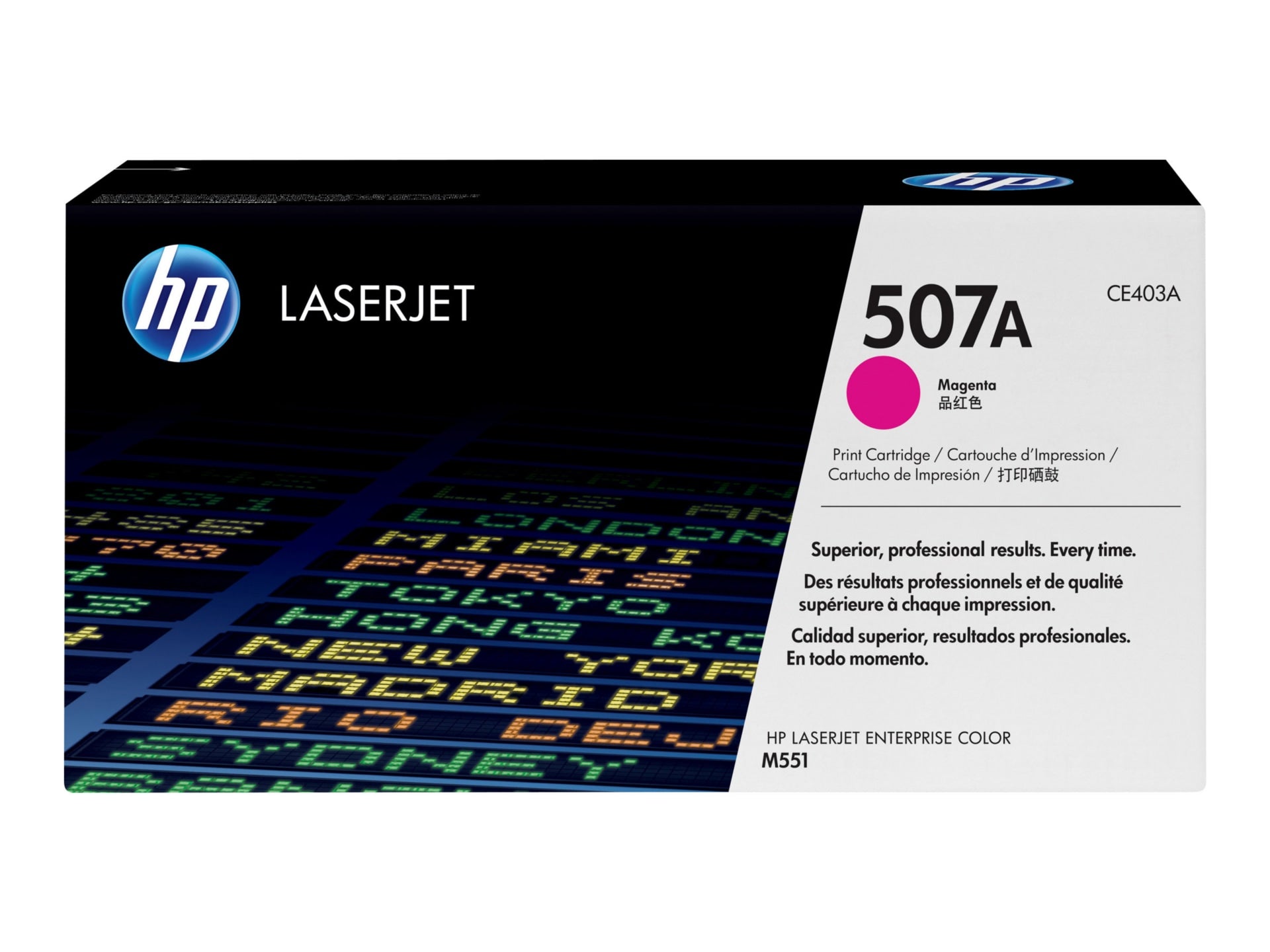 Tóner HP 507A Magenta - vista 1
