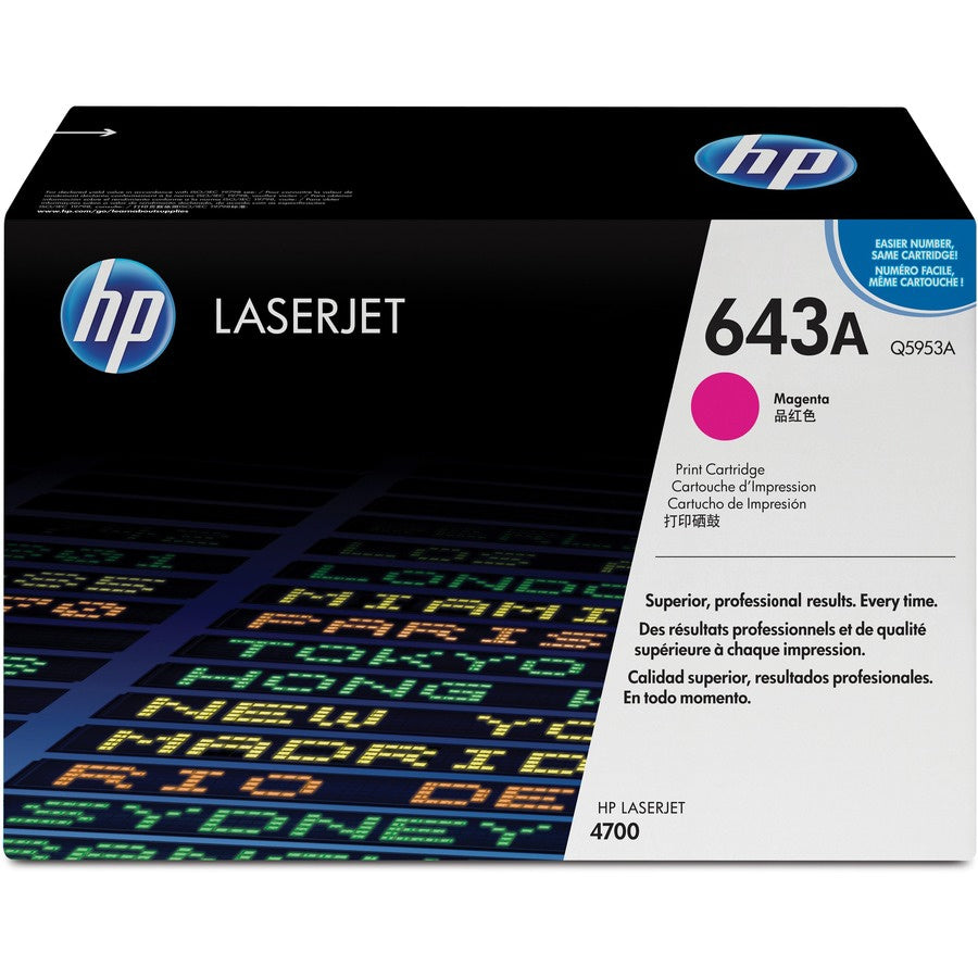 Tóner HP 643A (Q5953A) Magenta - vista 1