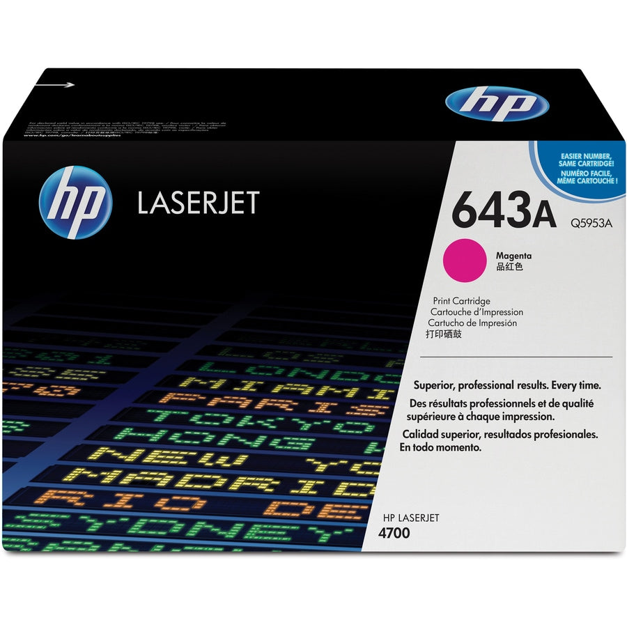 Tóner HP 643A (Q5953A) Magenta - vista 6