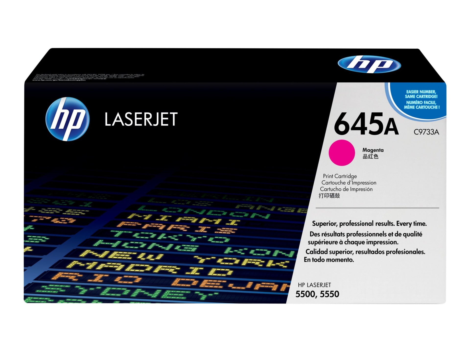Tóner HP 645A (C9733A) Magenta - vista 1