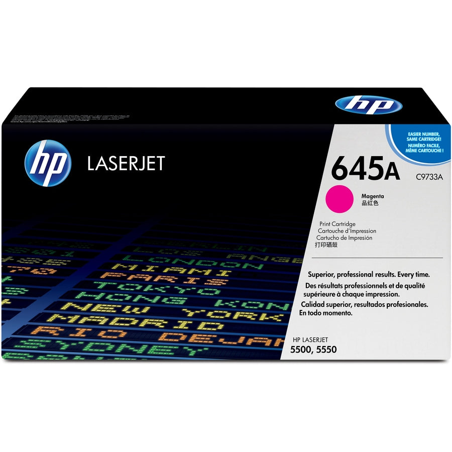 Tóner HP 645A (C9733A) Magenta - vista 6