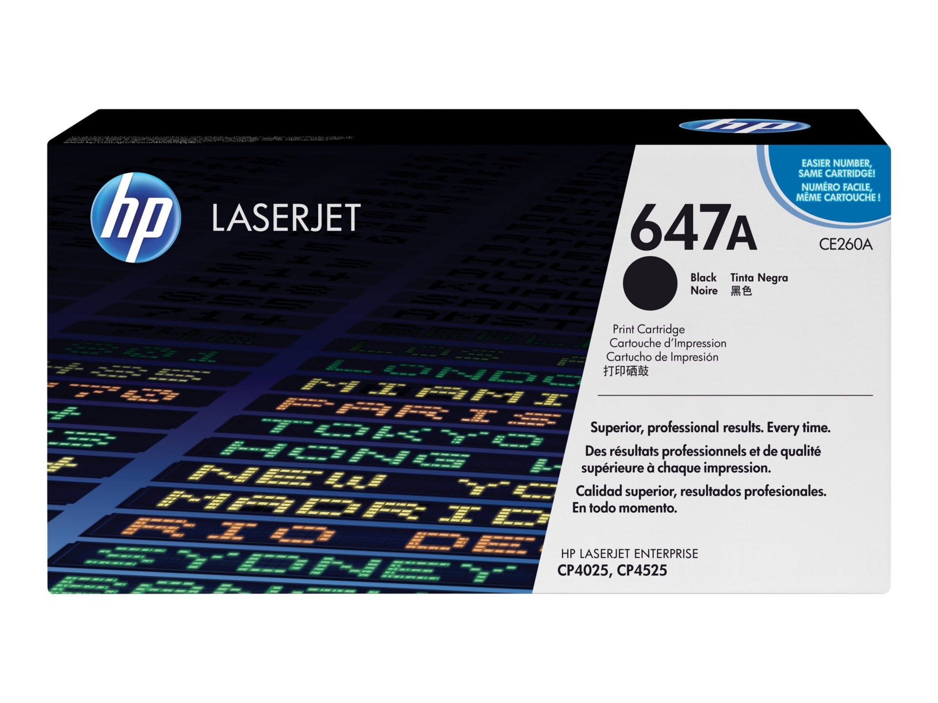 Tóner HP 647A (CE260A) Negro - vista 1