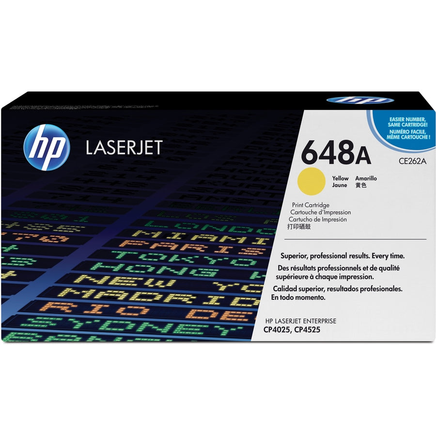 Tóner HP 648A (CE262A) Amarillo - vista 7