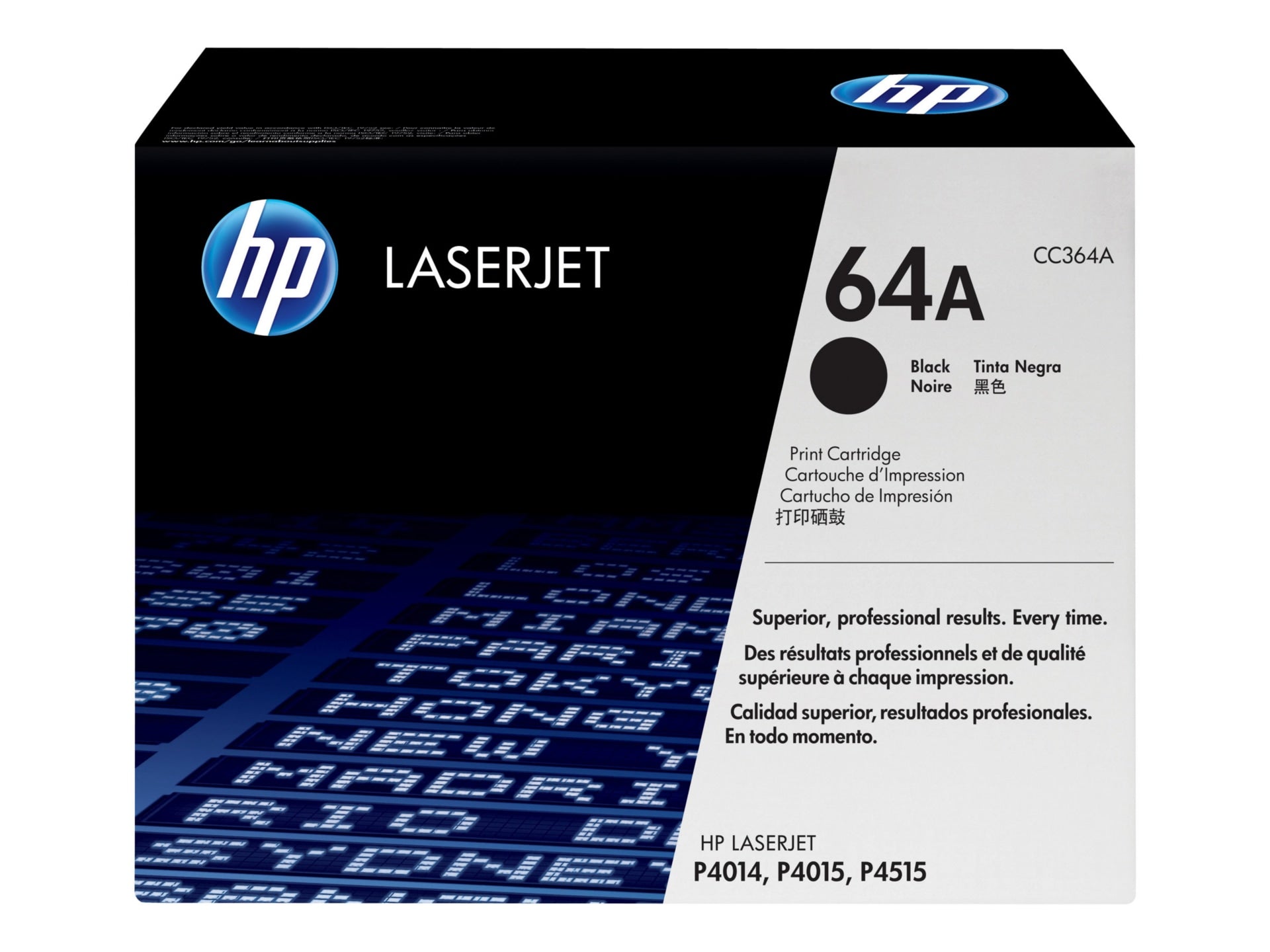 Tóner HP 64X (CC364X) Negro - vista 2