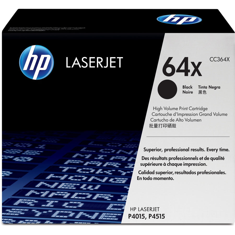 Tóner HP 64X (CC364X) Negro - vista 7