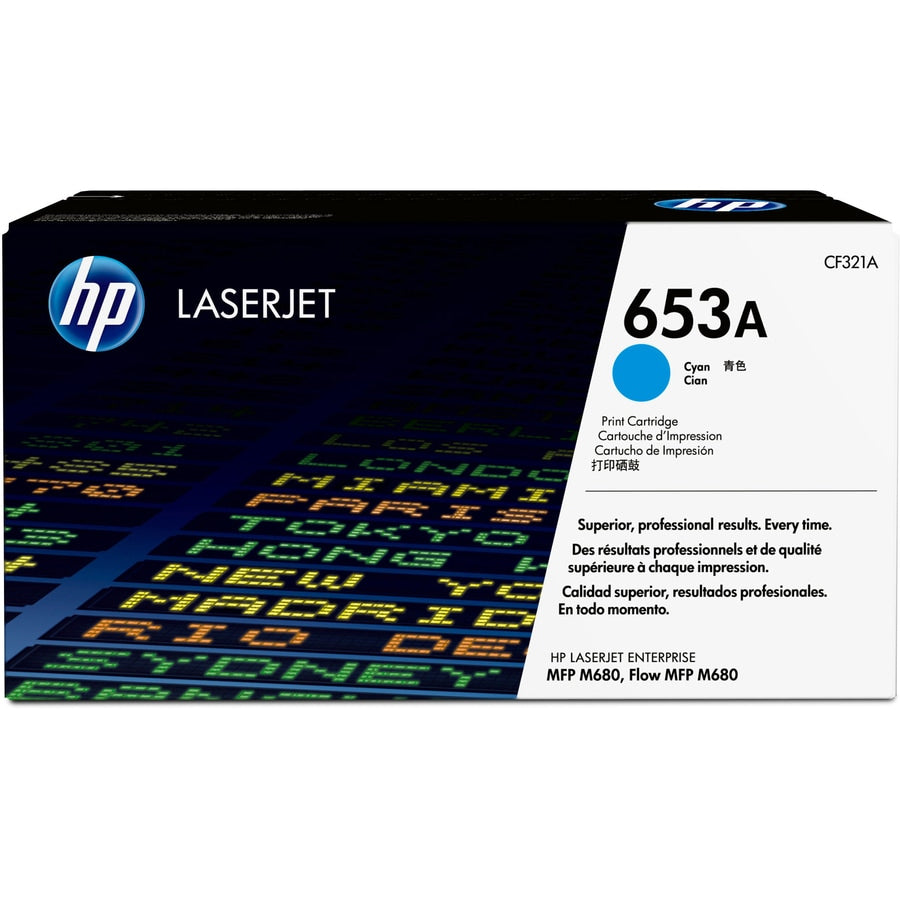 Tóner HP 653A (CF321A) Cian - vista 6