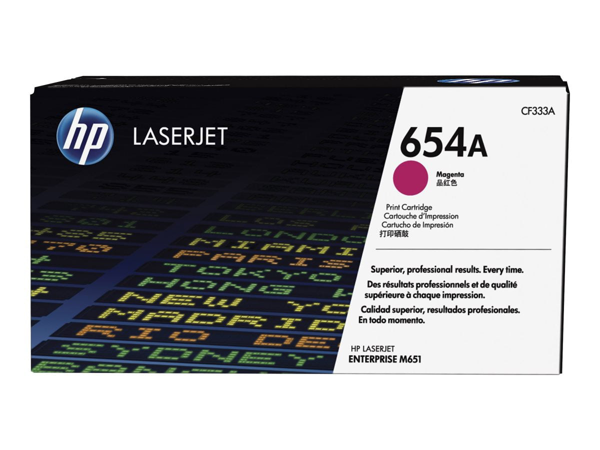 Tóner HP 654A (CF333A) Magenta - vista 1