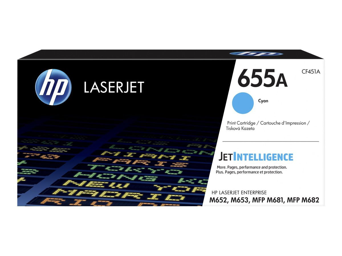 Tóner HP 655A (CF451A) Cian - vista 1
