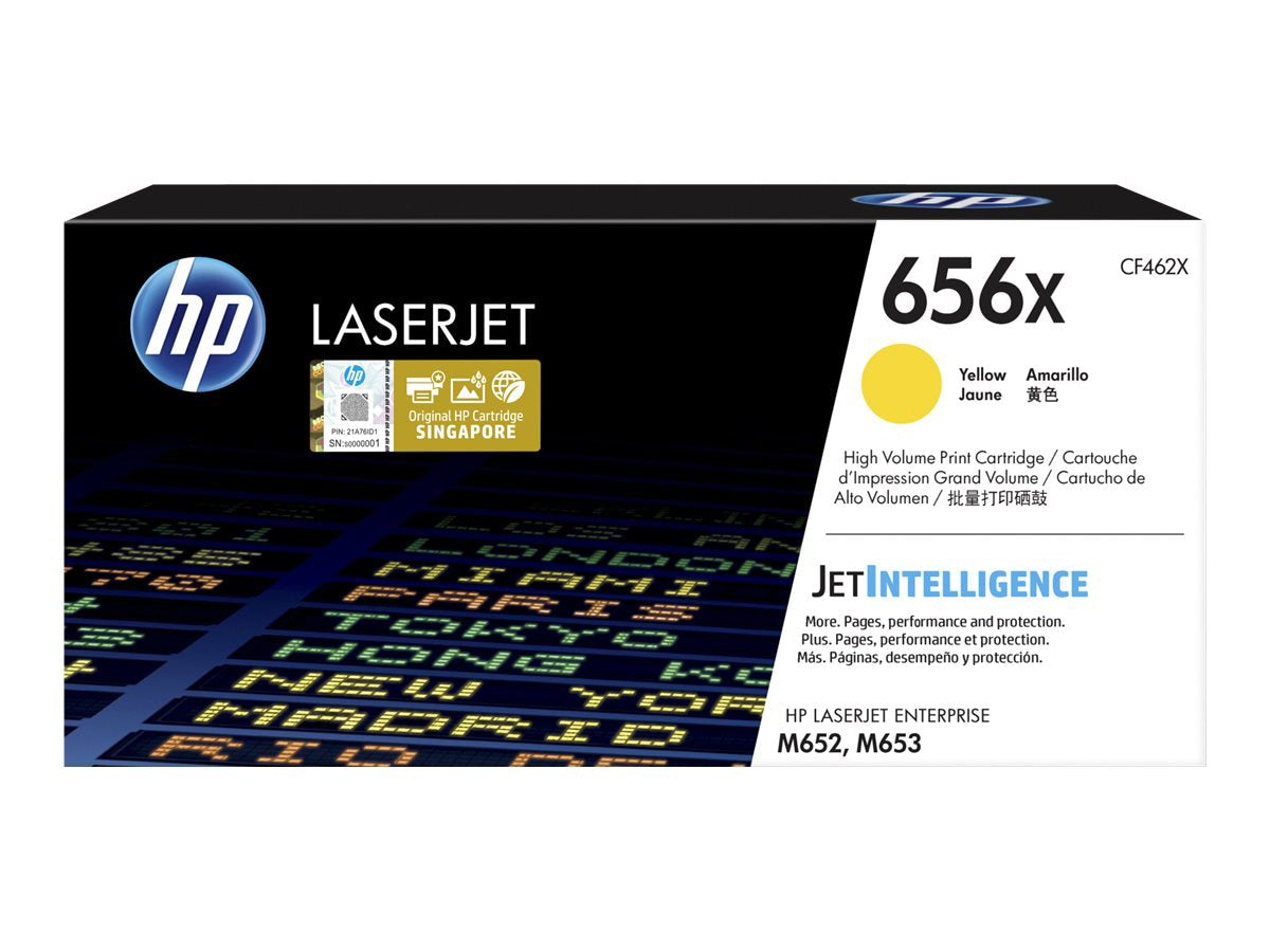 Tóner HP 656X (CF462X) Amarillo Alto Rendimiento - vista 1