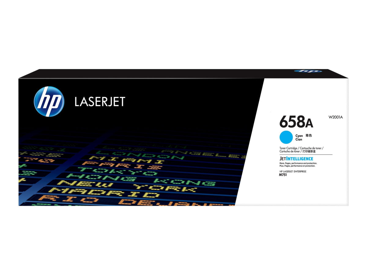 Tóner HP 658A Cian - vista 2