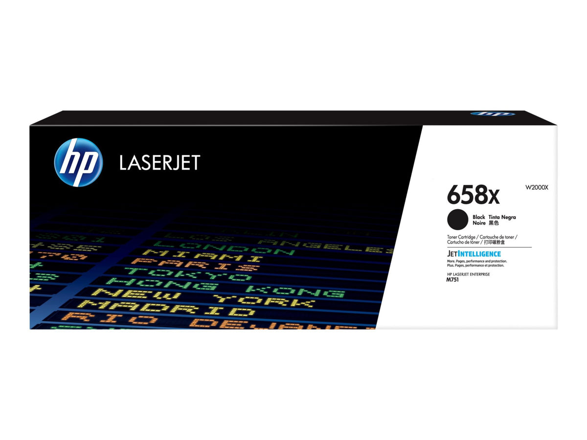 Tóner HP 658X (W2000X) Negro Alto Rendimiento - vista 2