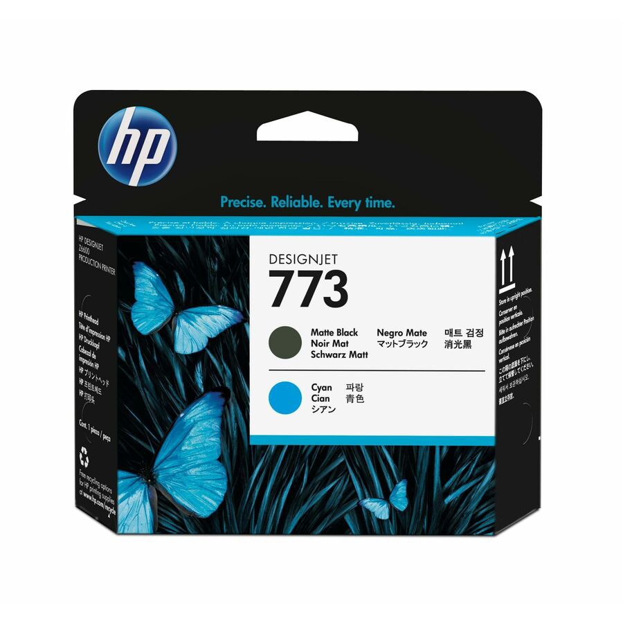 Tóner HP 773 Cyan,Matte Black - vista 3