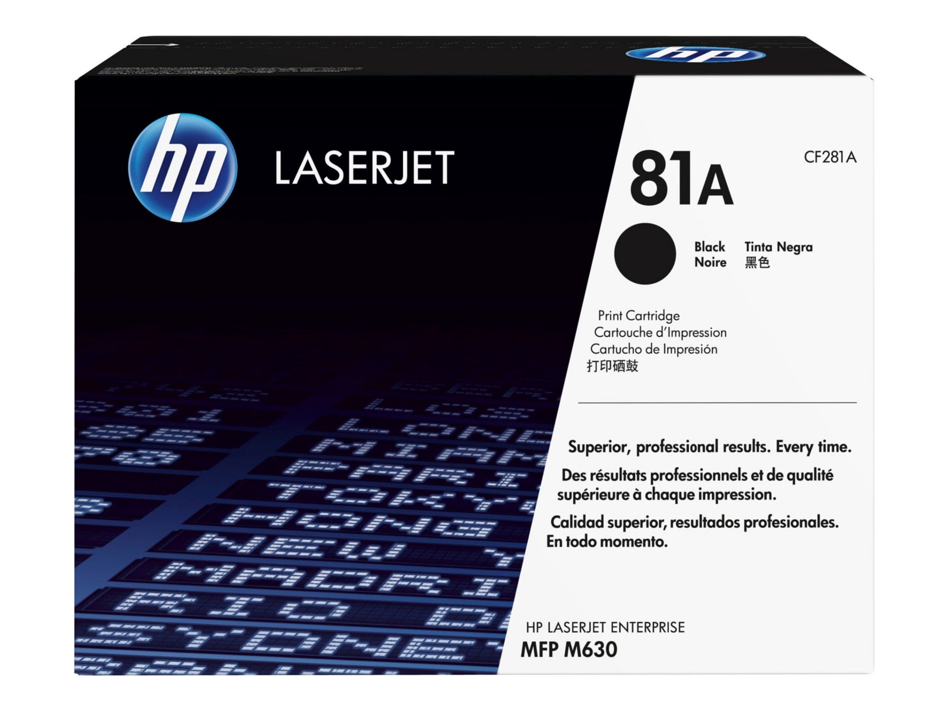 Tóner HP 81A (CF281A) Negro - vista 2