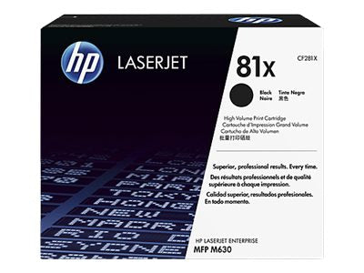 Tóner HP 81X (CF281X) Negro Alto Rendimiento - vista 2
